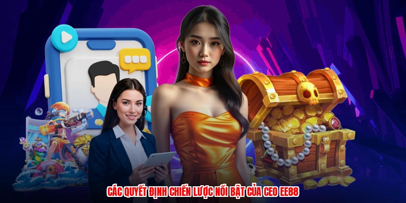 Các quyết định chiến lược nổi bật của CEO EE88