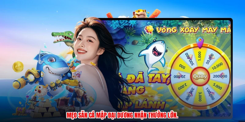 Mẹo săn cá mập đại dương nhận thưởng lớn.