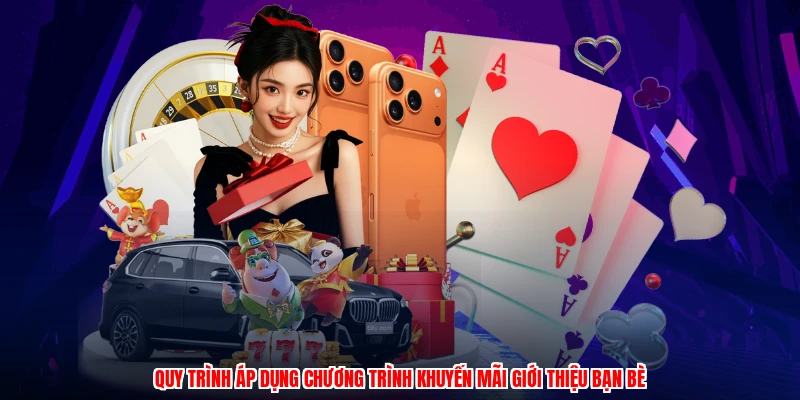 Quy trình áp dụng chương trình khuyến mãi giới thiệu bạn bè